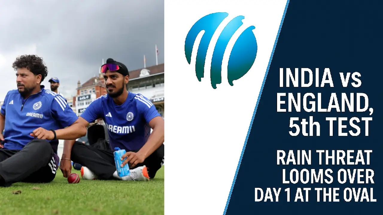 ENG vs IND 5th Test Weather Update