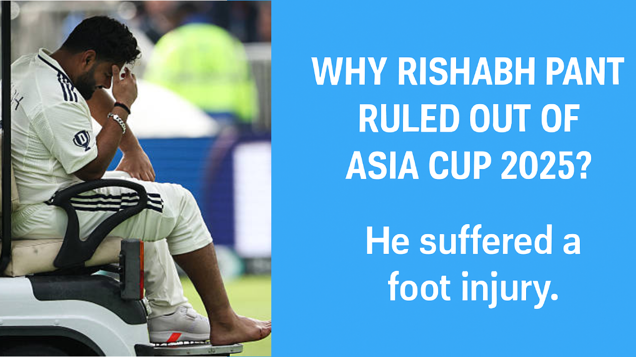 Rishabh Pant Ruled Out of Asia Cup 2025