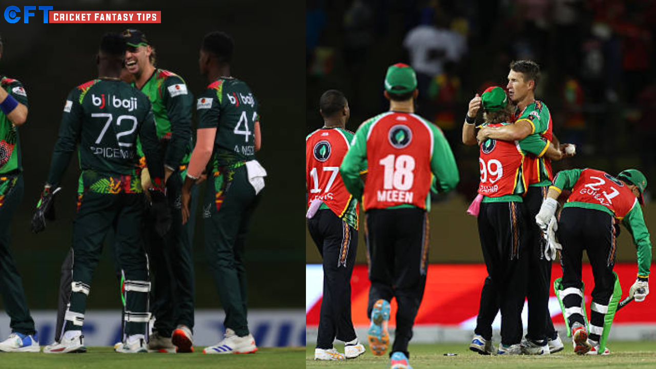 SKN vs GUY Dream11 Prediction Today Match, Dream11 Team Today, Fantasy Cricket Tips, Playing XI, Pitch Report,& Injury Updates-Caribbean Premier League 2025,2nd Match