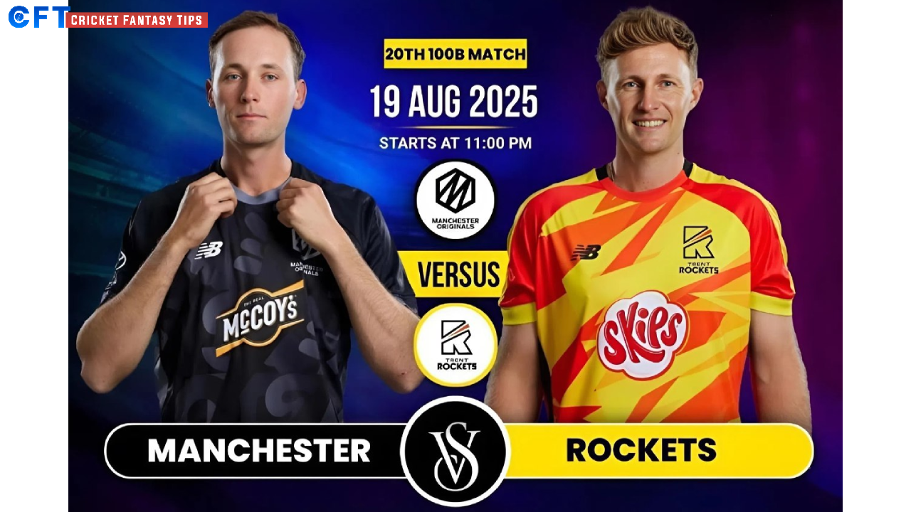 TRT vs MNR Dream11 Prediction Today Match, Dream11 Team Today, Fantasy Cricket Tips, Playing XI, Pitch Report,& Injury Updates- The Hundred Competition 2025,20th Match,19 August.