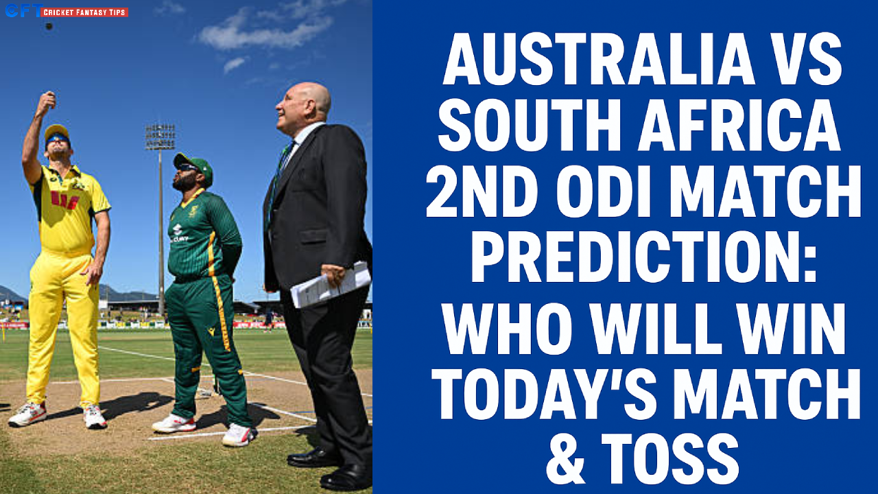 Australia vs South Africa 2nd ODI Match Prediction: Who will win today’s match & toss, South Africa Tour of Australia 2025.