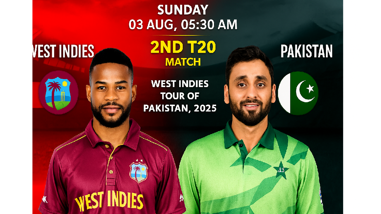 WI vs PAK Dream11 Prediction Team 2nd t20