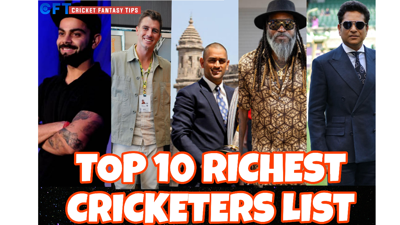 Top 10 Richest Cricketers in the World 2025-2026