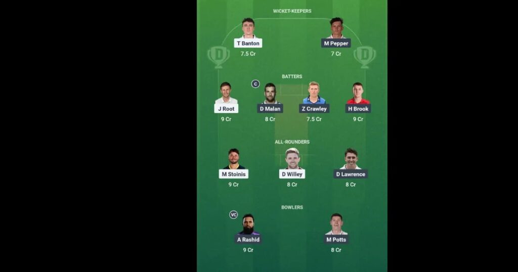 TRT vs NOS Dream11 Prediction Today Match, Dream11 Team Today, Fantasy Cricket Tips, Playing XI, Pitch Report,& Injury Updates- The Hundred Competition 2025, Match 8th, 10 August.